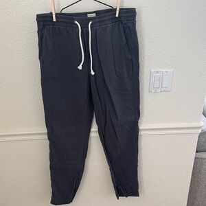 Marine Layer Saturday Slim Straight Stretch Beach Pant sz L